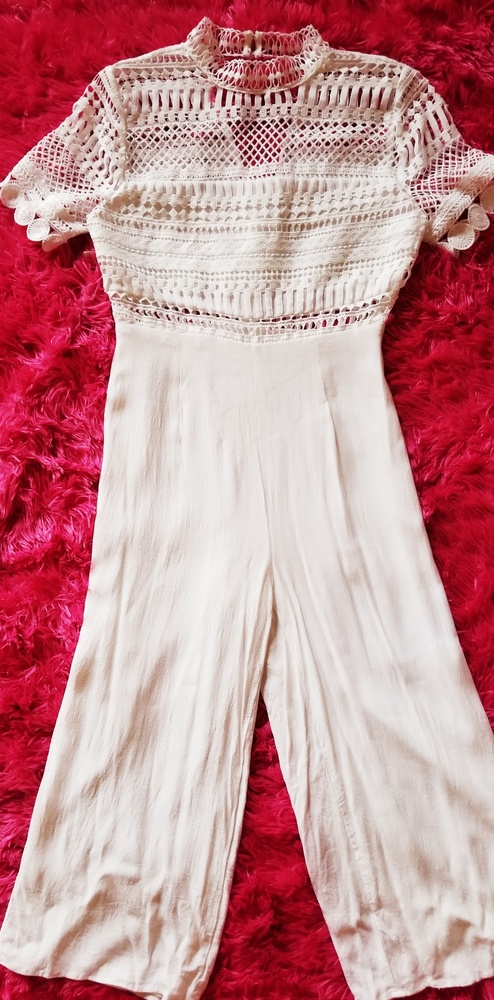 White jumpsuit
